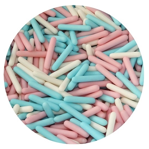 Posypka tort pałeczki makaroniki dekoracja mix 30g